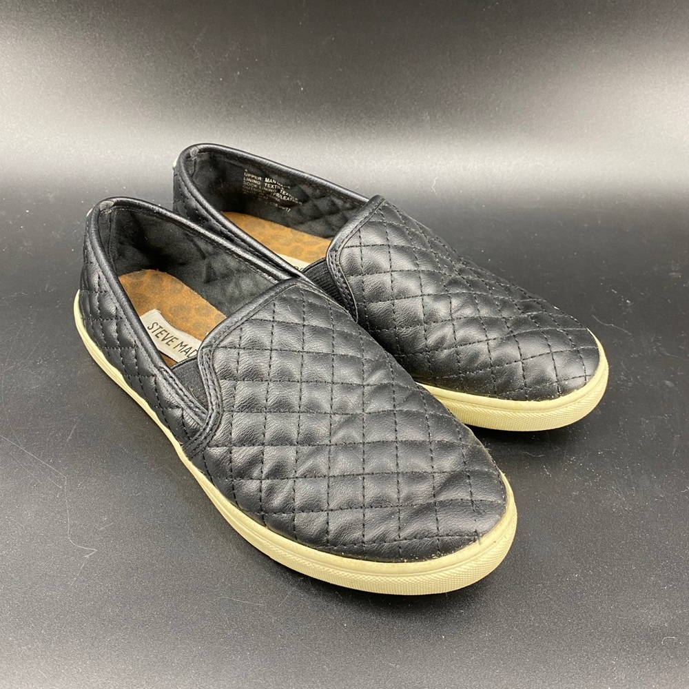 Black Slip Ons